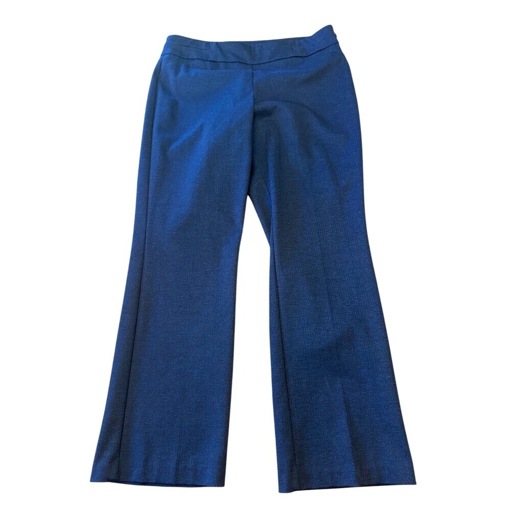 Bespoke Couture Blue Wide Leg Dress Pants Size 12